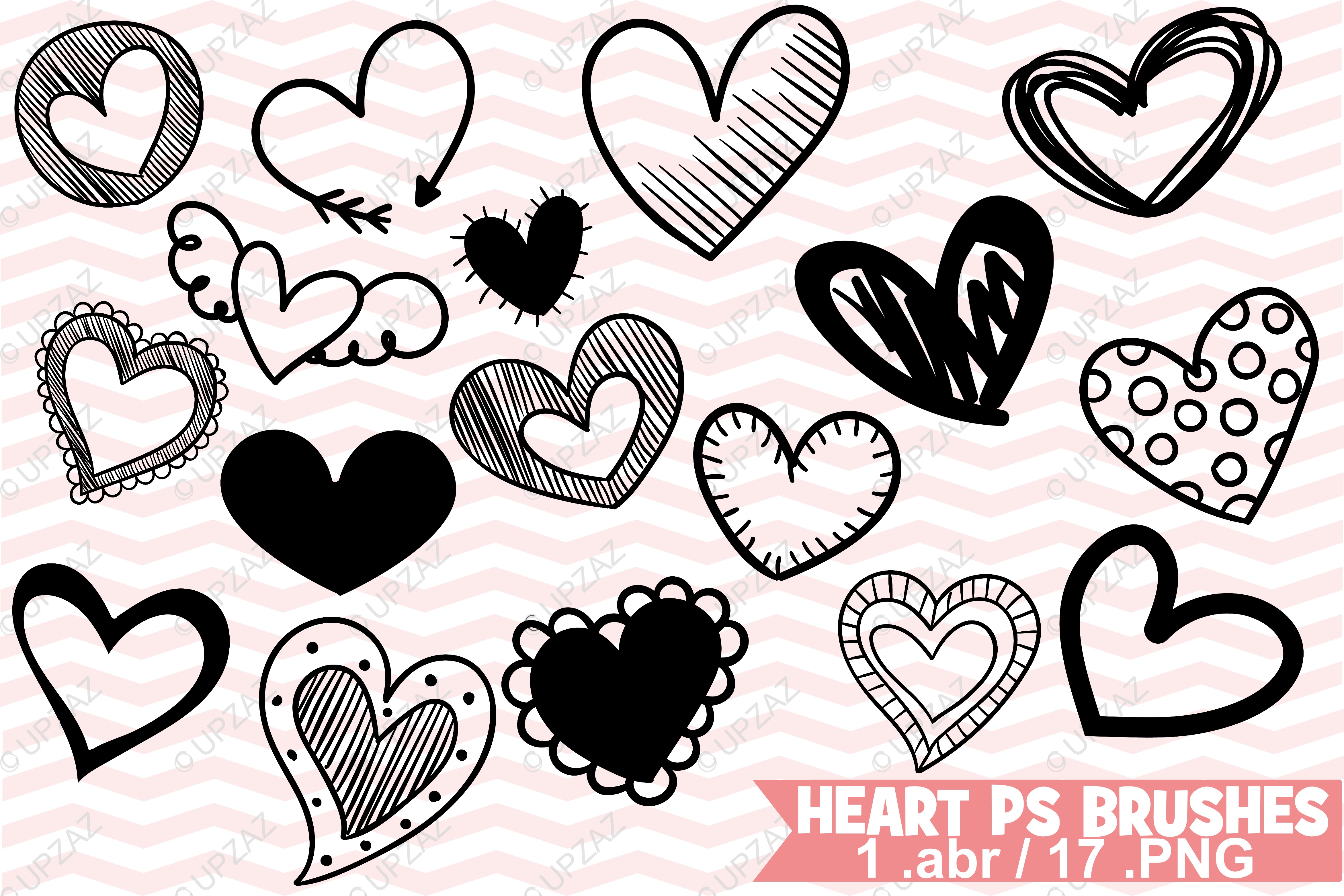 heart brush photoshop free download