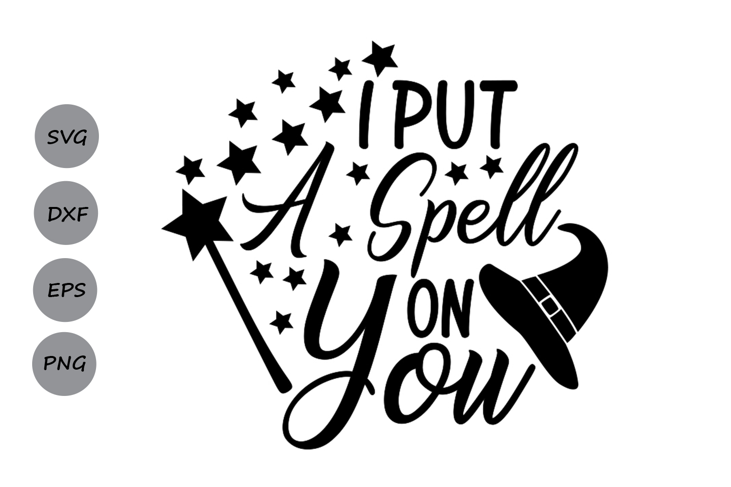 Download I Put A Spell On You Hocus Pocus Svg Free Photos PSD Mockup Templates