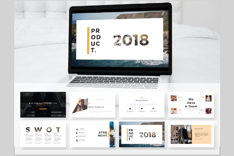 Product Promotion Presentation PowerPoint Template