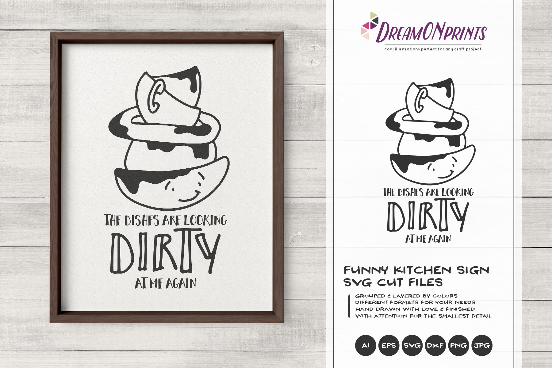 Download The Quirky Kitchen SVG Bundle | Funny Kitchen Signs SVG