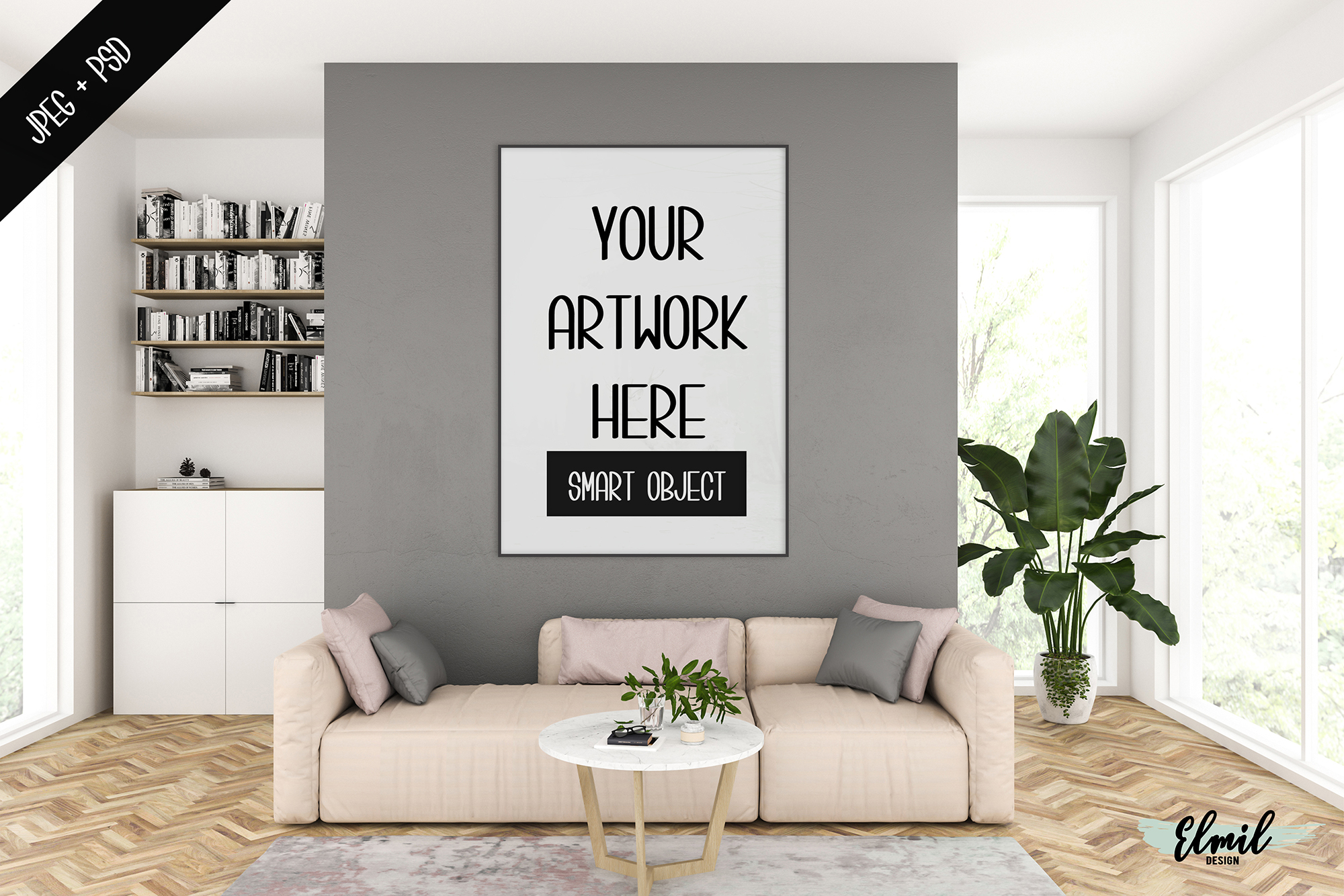 Download Frame mockup creator - All image size - Interior mockup ...