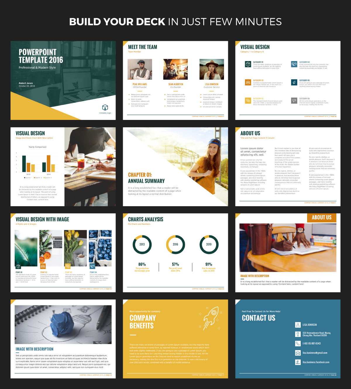 modern powerpoint presentation templates