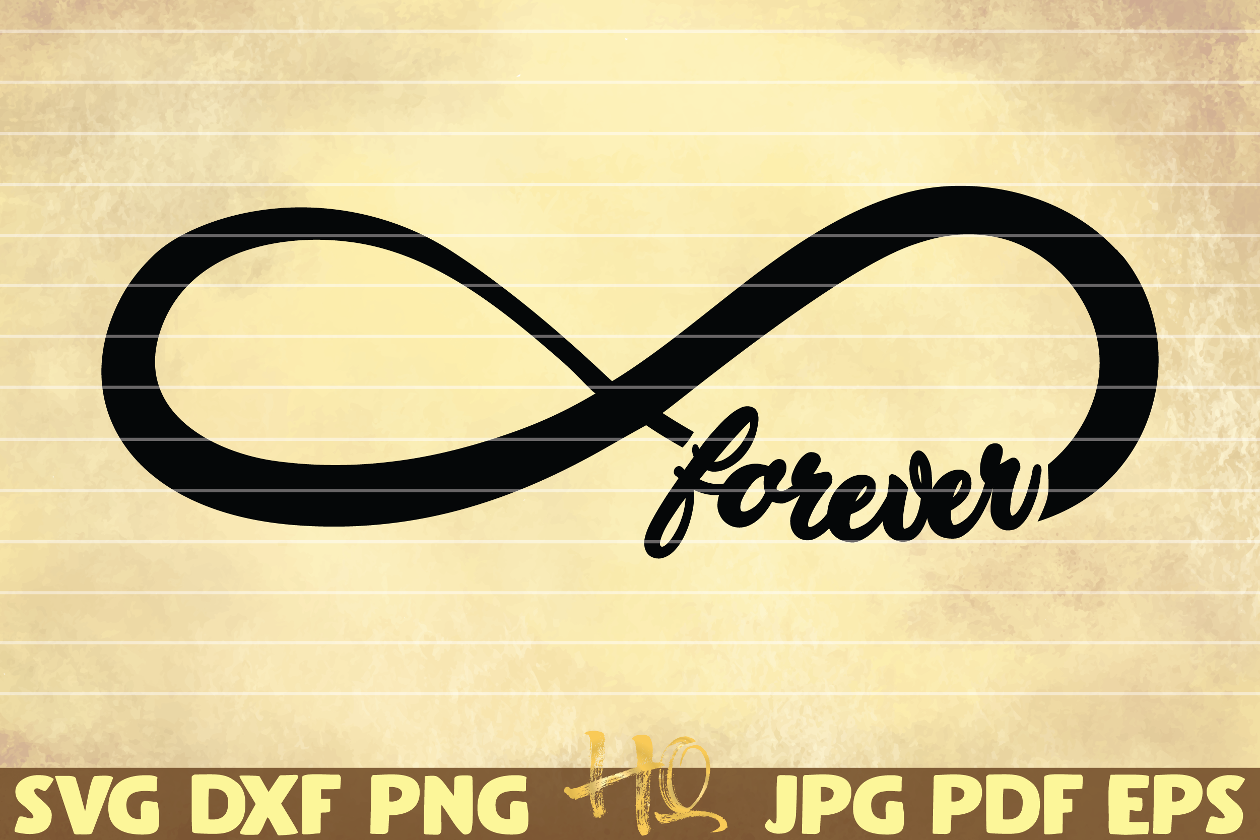 Infinity Forever design SVG | Valentine's Day cut file