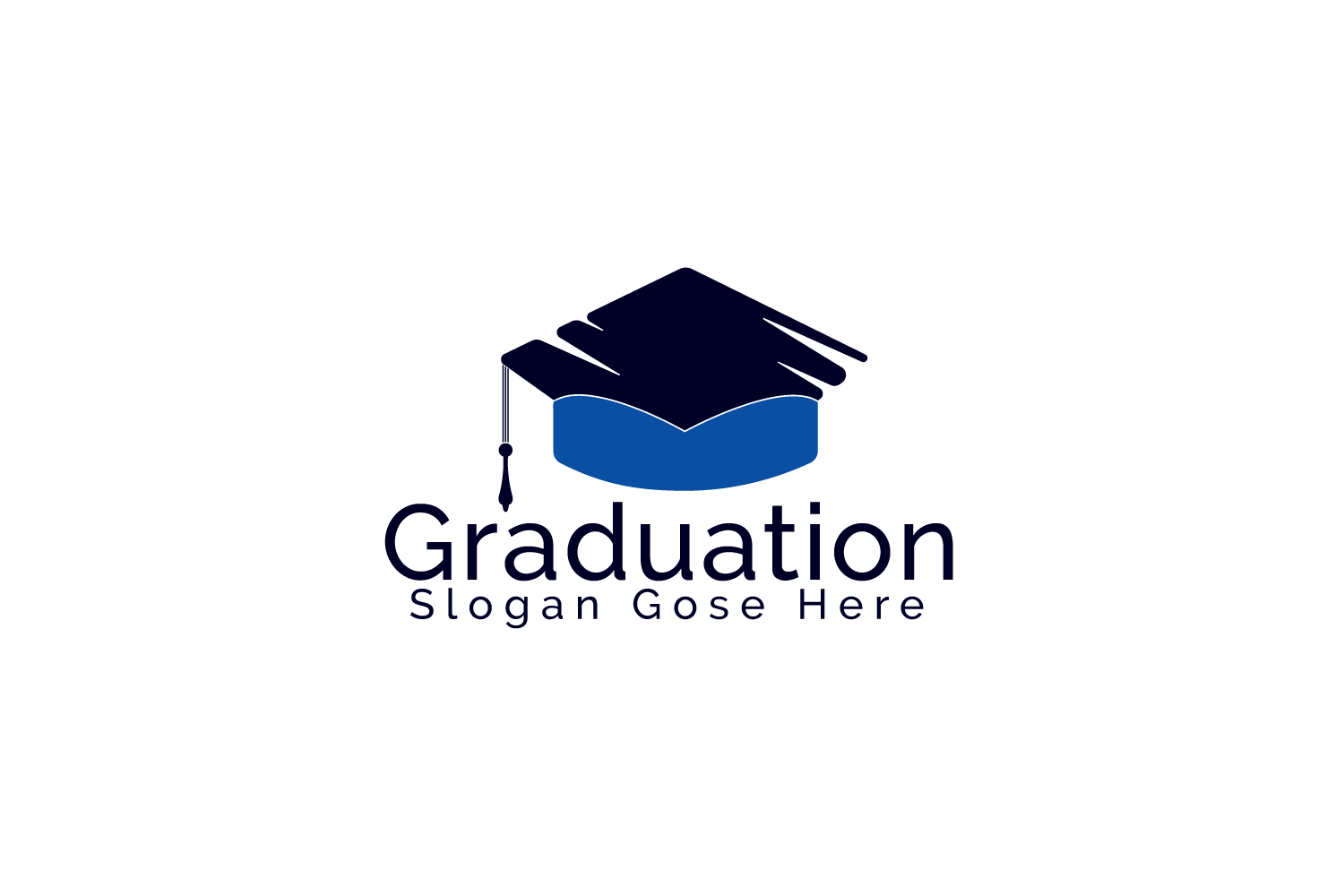 Graduation Cap Logo Design