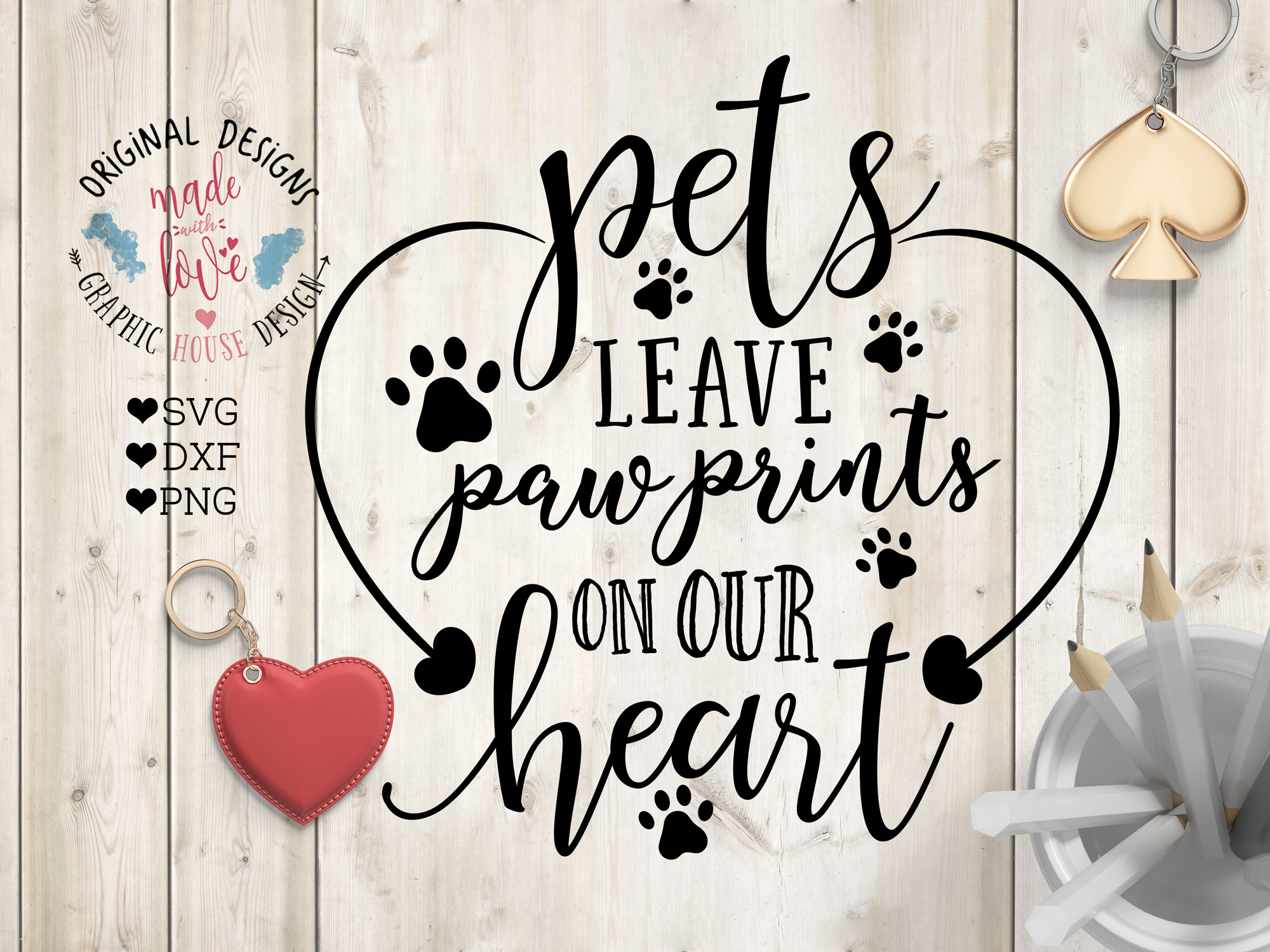 you left paw prints on my heart
