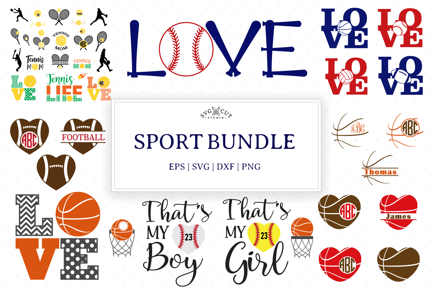 Download Sport Bundle SVG Files, Sport SVG Files