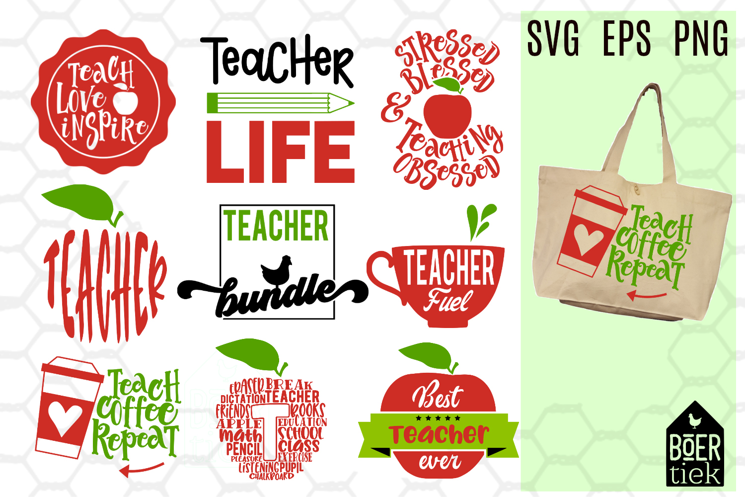 Download Teacher bundle, SVG files, cutting files