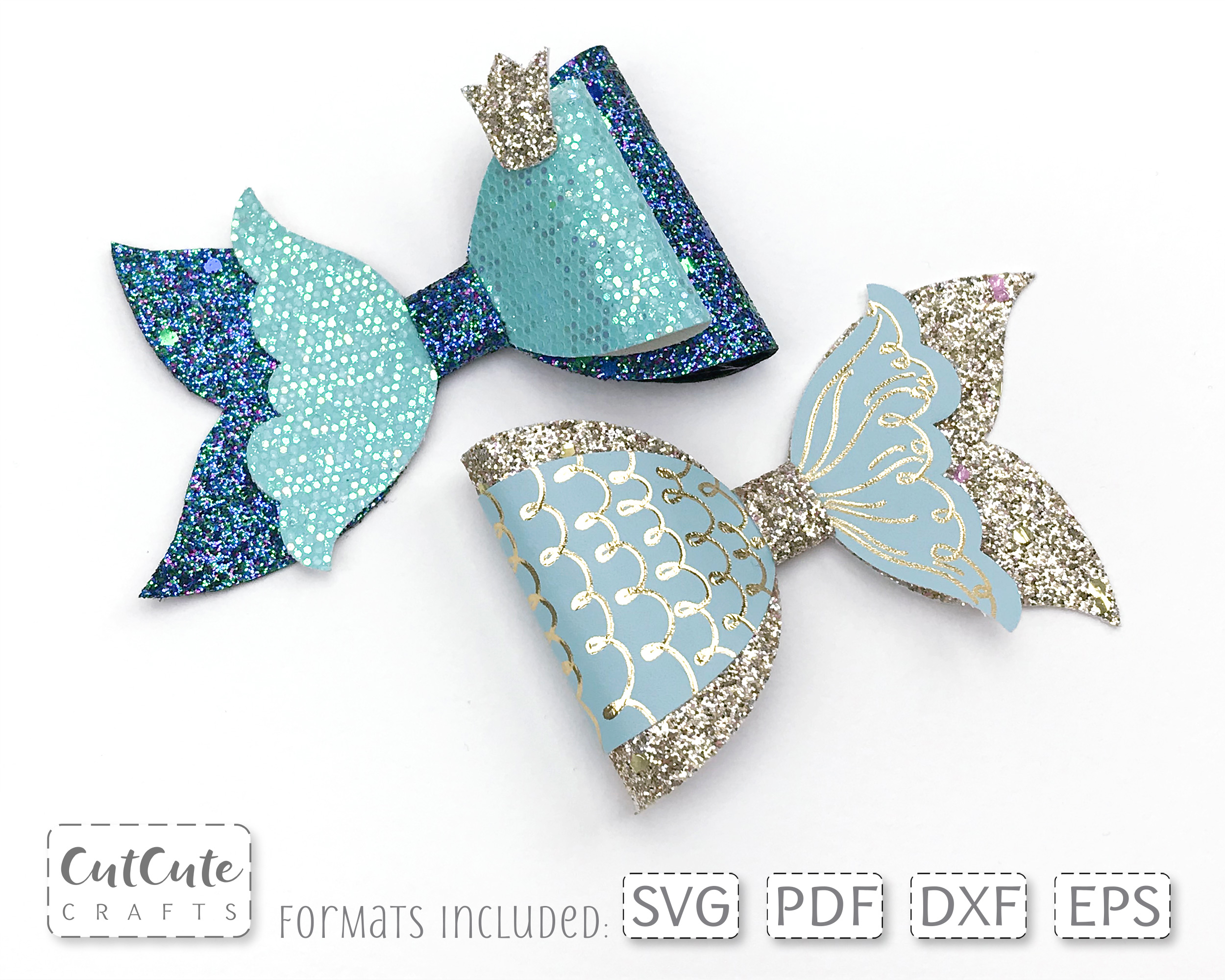 Free 58 Mermaid Bow Template Svg SVG PNG EPS DXF File