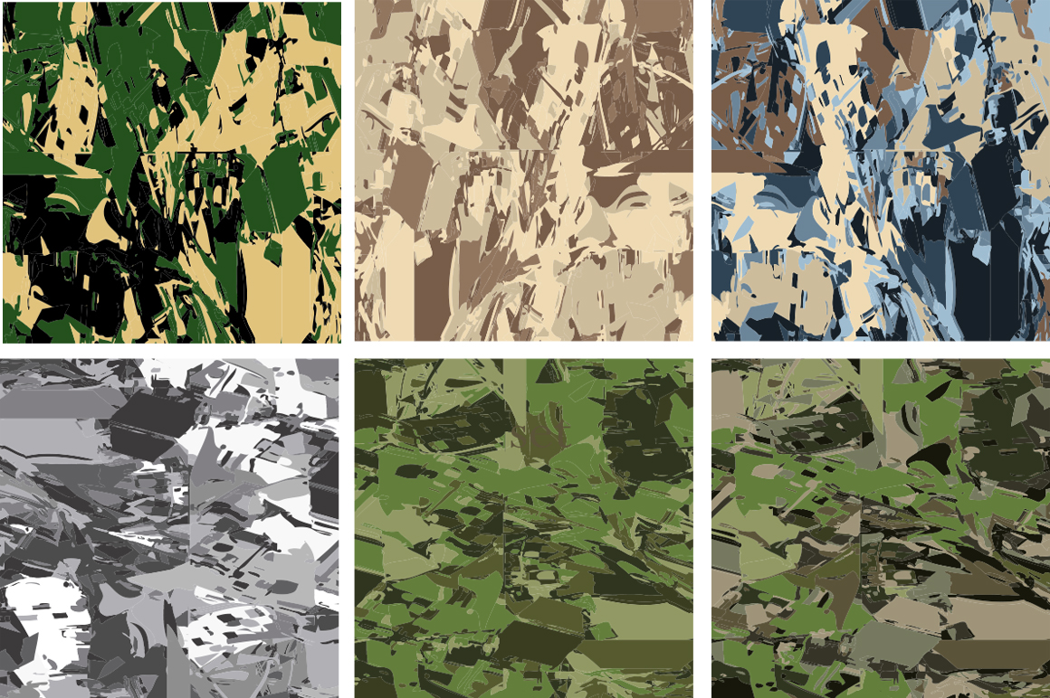 Камуфляж седины color camo что это