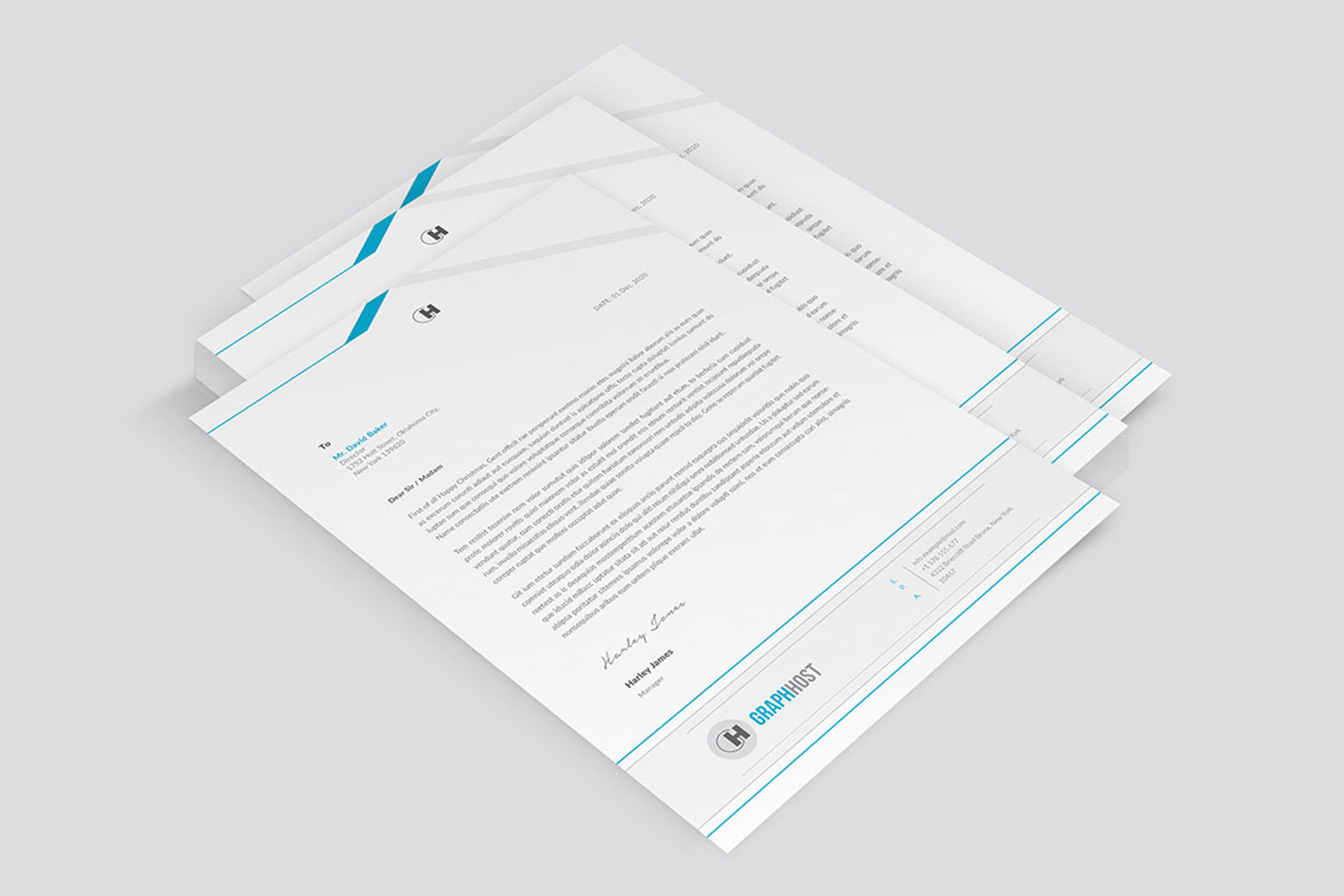 Minimal Letterhead Design