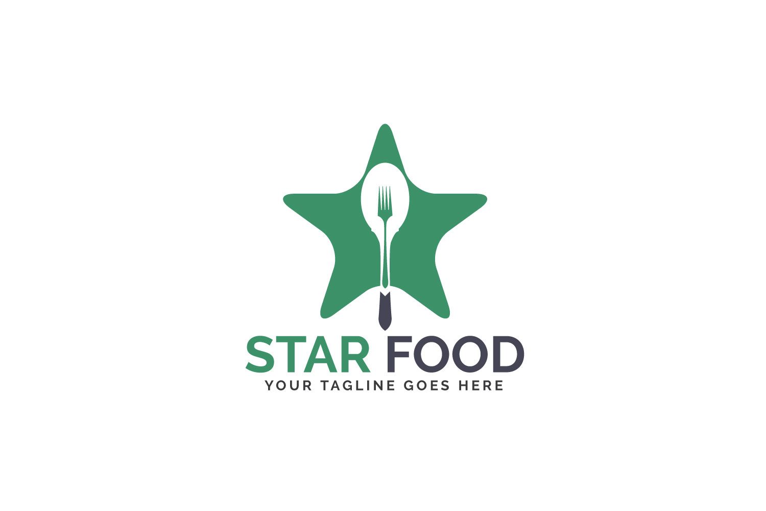 Star Food Logo Design