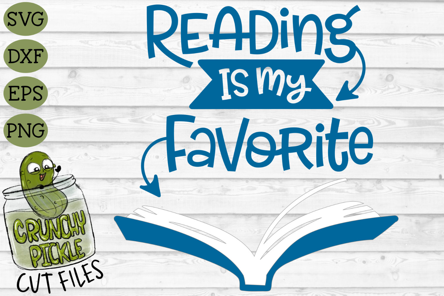 Download Reading Is My Favorite / Book / School/ Teacher SVG