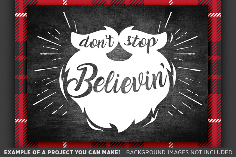 Download Don't Stop Believing SVG - Funny Christmas SVG - Funny ...