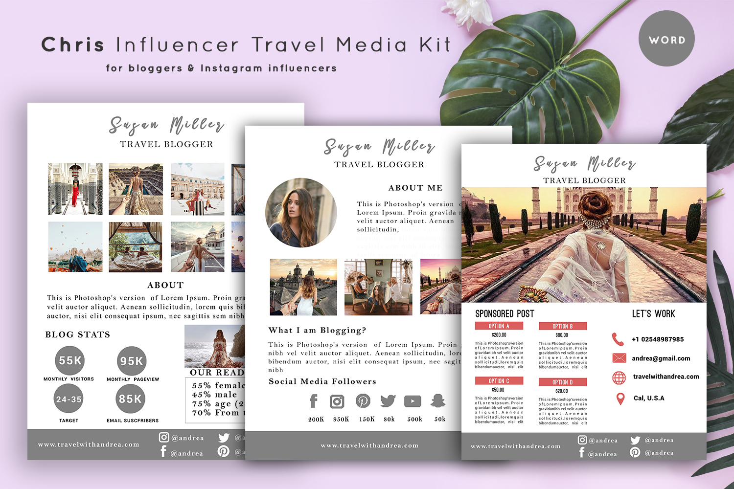 luxury travel media kit
