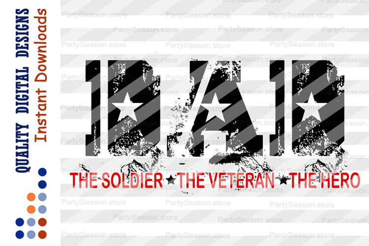 Download Fathers gift Military Svg Cut Files Veteran Svg Army Svg ...