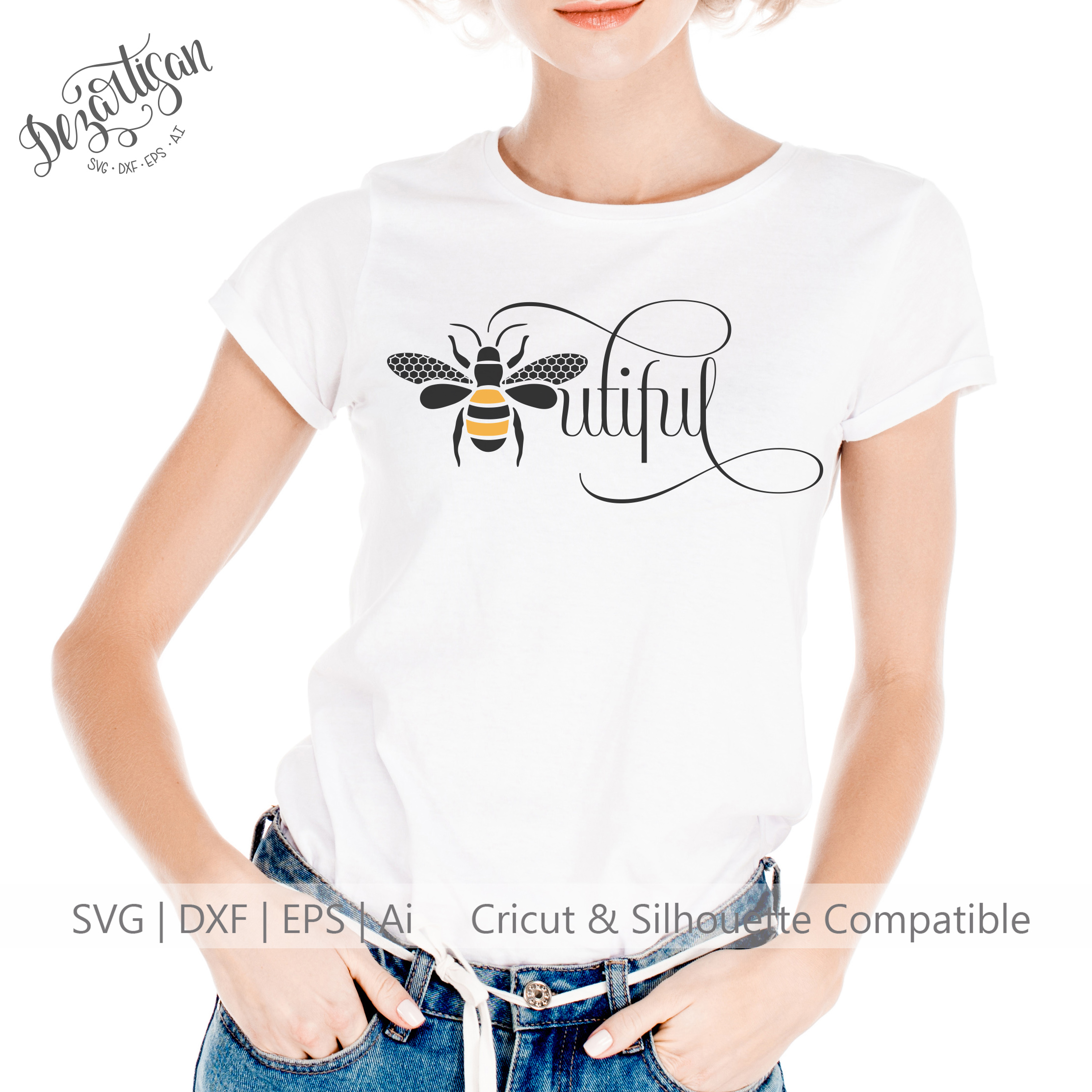 Download Bee Bumble | Beeutiful | Be Different | Bee Bundle SVG | DXF