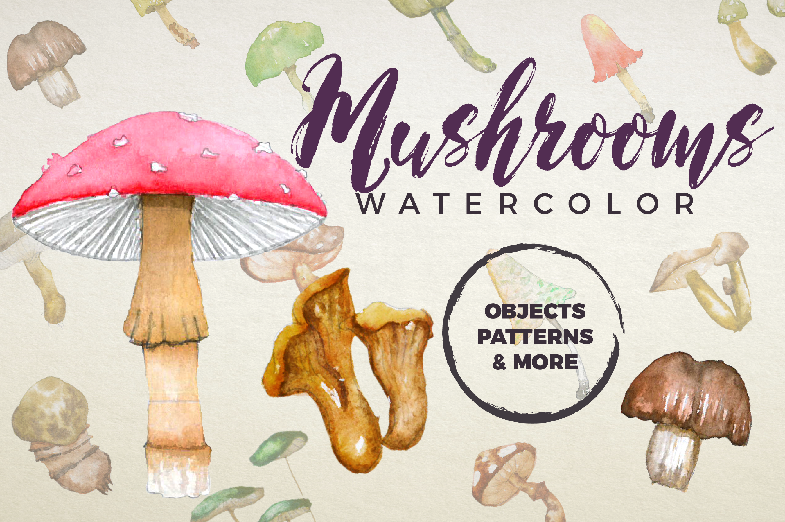 mushroom spore art