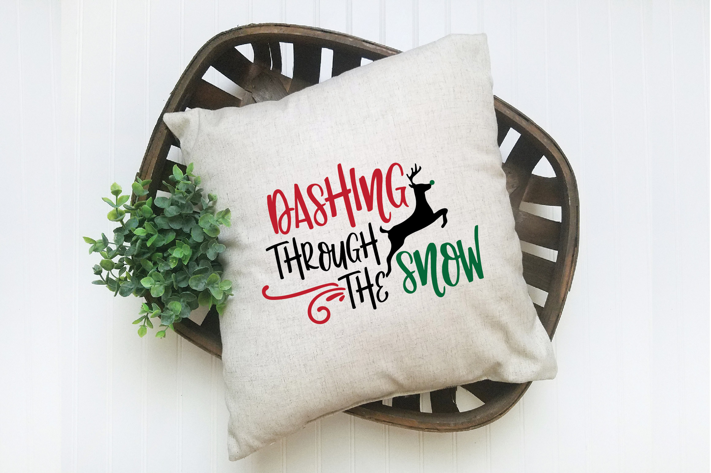 Download Dashing Through the Snow SVG Cut File - Christmas SVG DXF ...