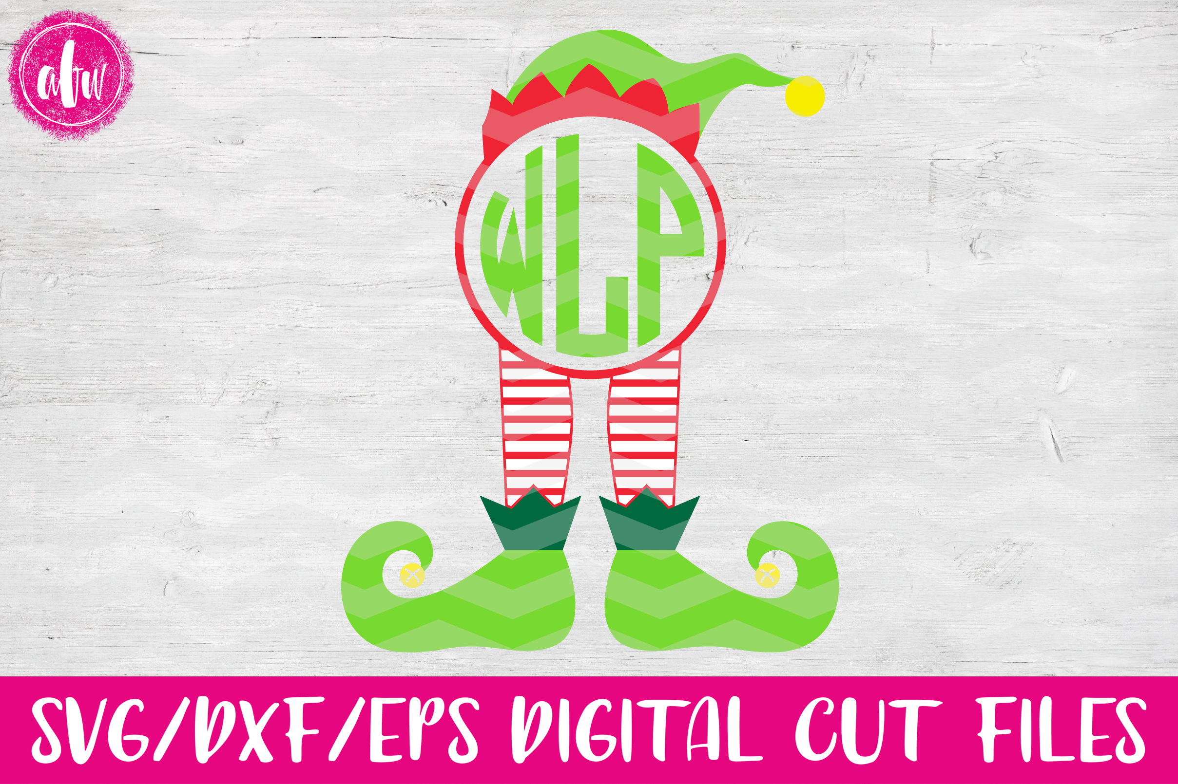 Download Monogram Elf Legs Svg Dxf Eps Cut Files 32283 Svgs Design Bundles