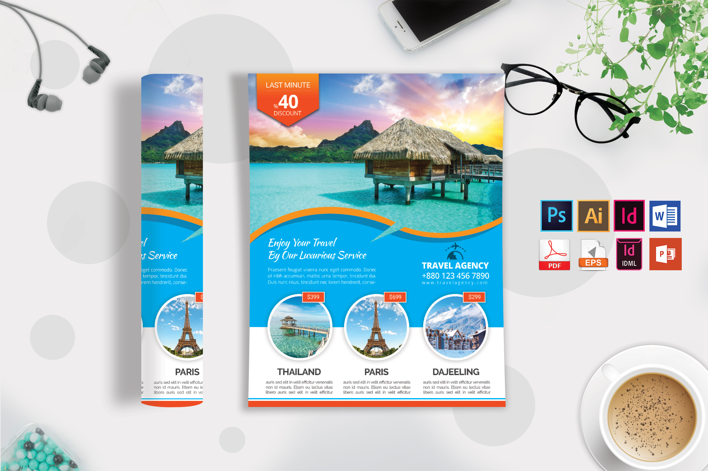 Travel Agency Flyer Vol-04