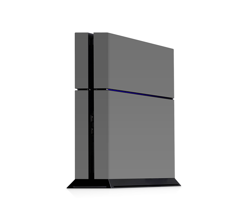 Download PS4 Console Skin Design Mockup Standing Angled
