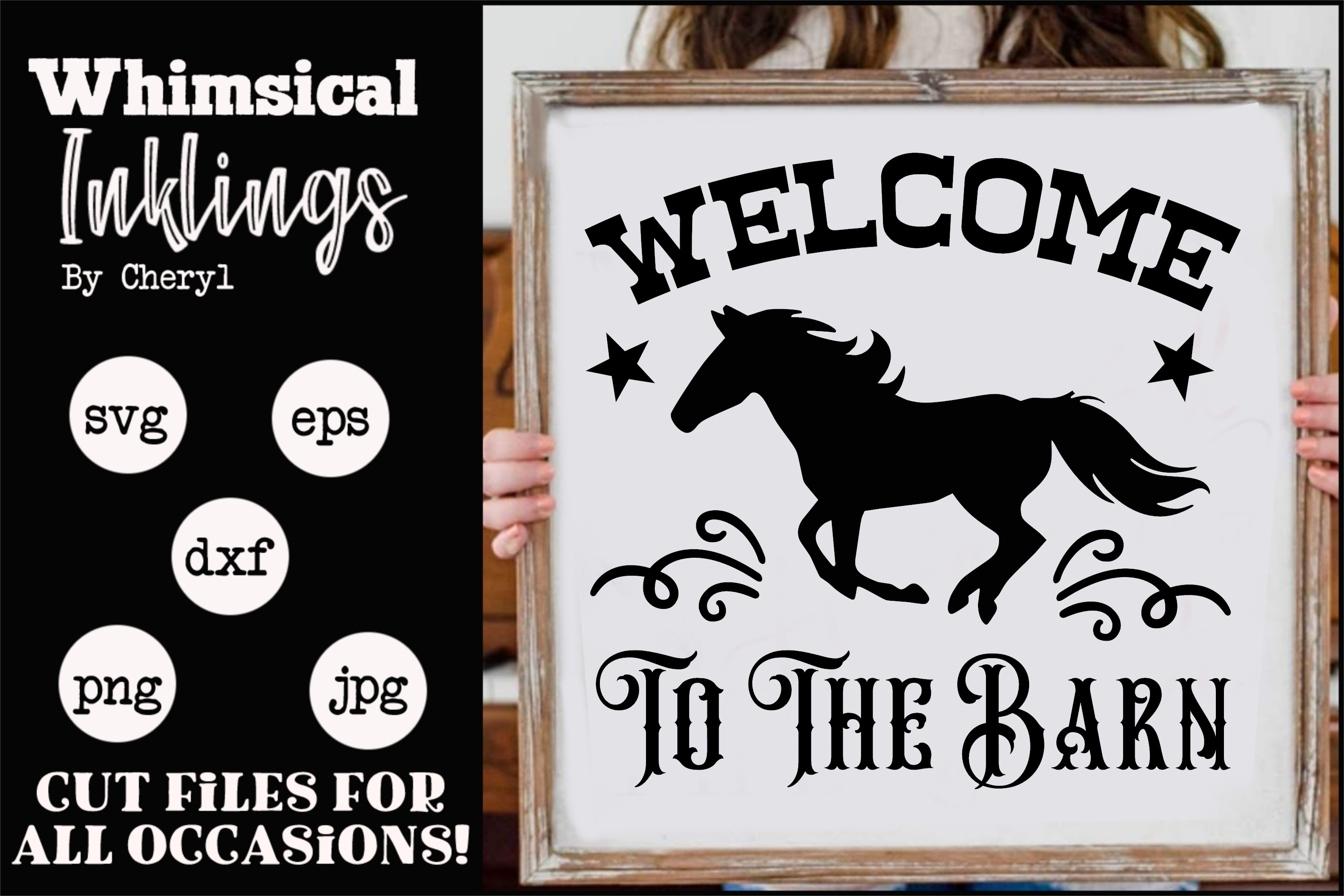 To The BarnHorse SVG