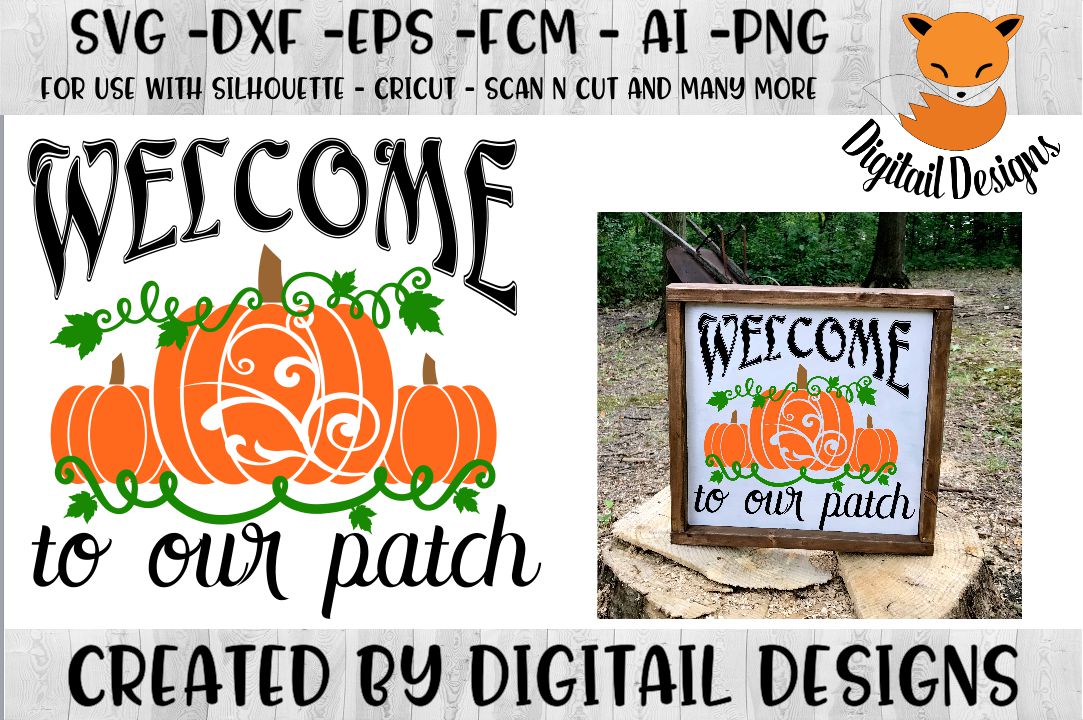 Download Pumpkin Patch SVG for Silhouette, Cricut, Scan N Cut ...