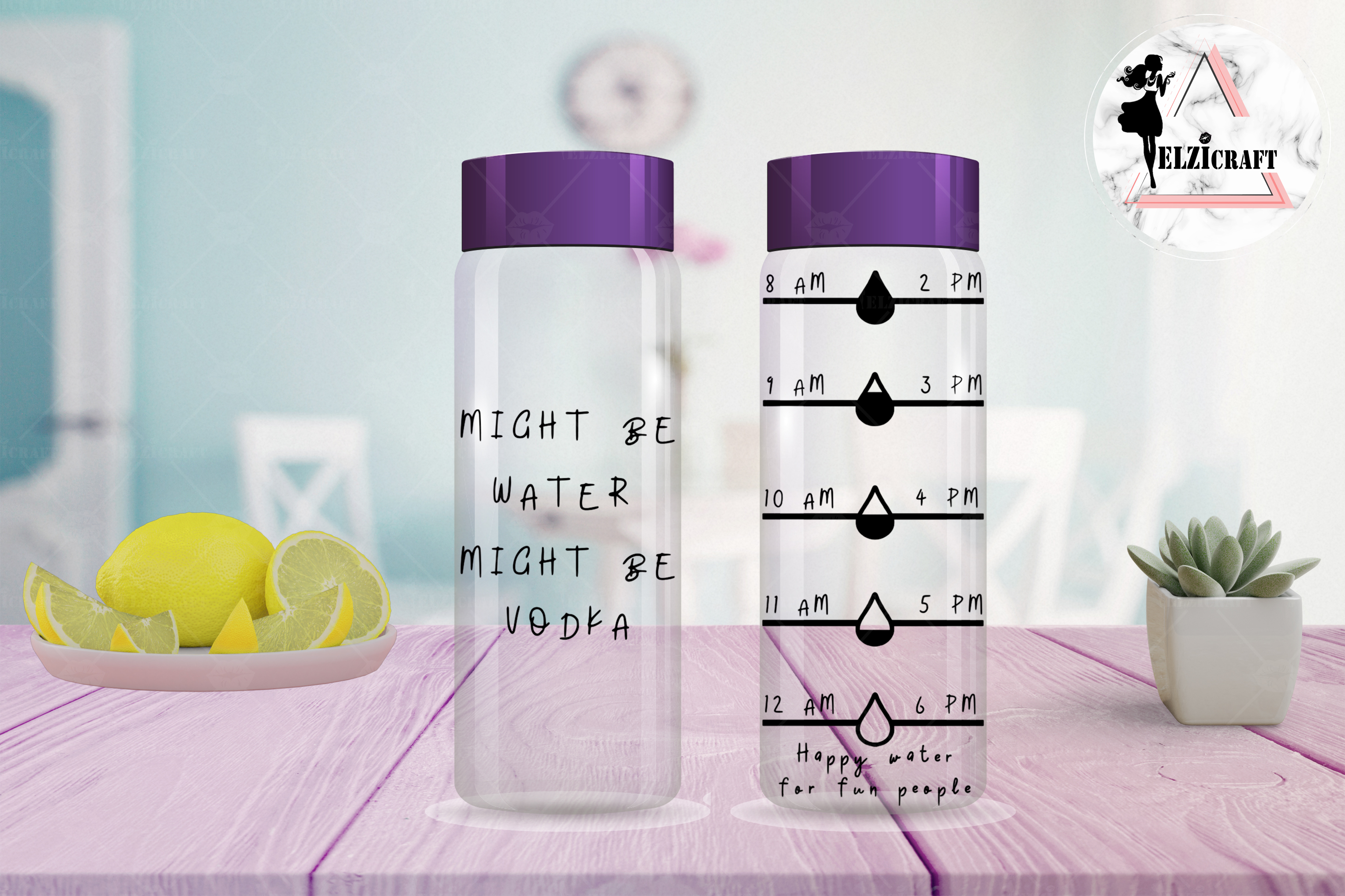 Download Water Bottle Tracker, Might be water, might be vodka SVG