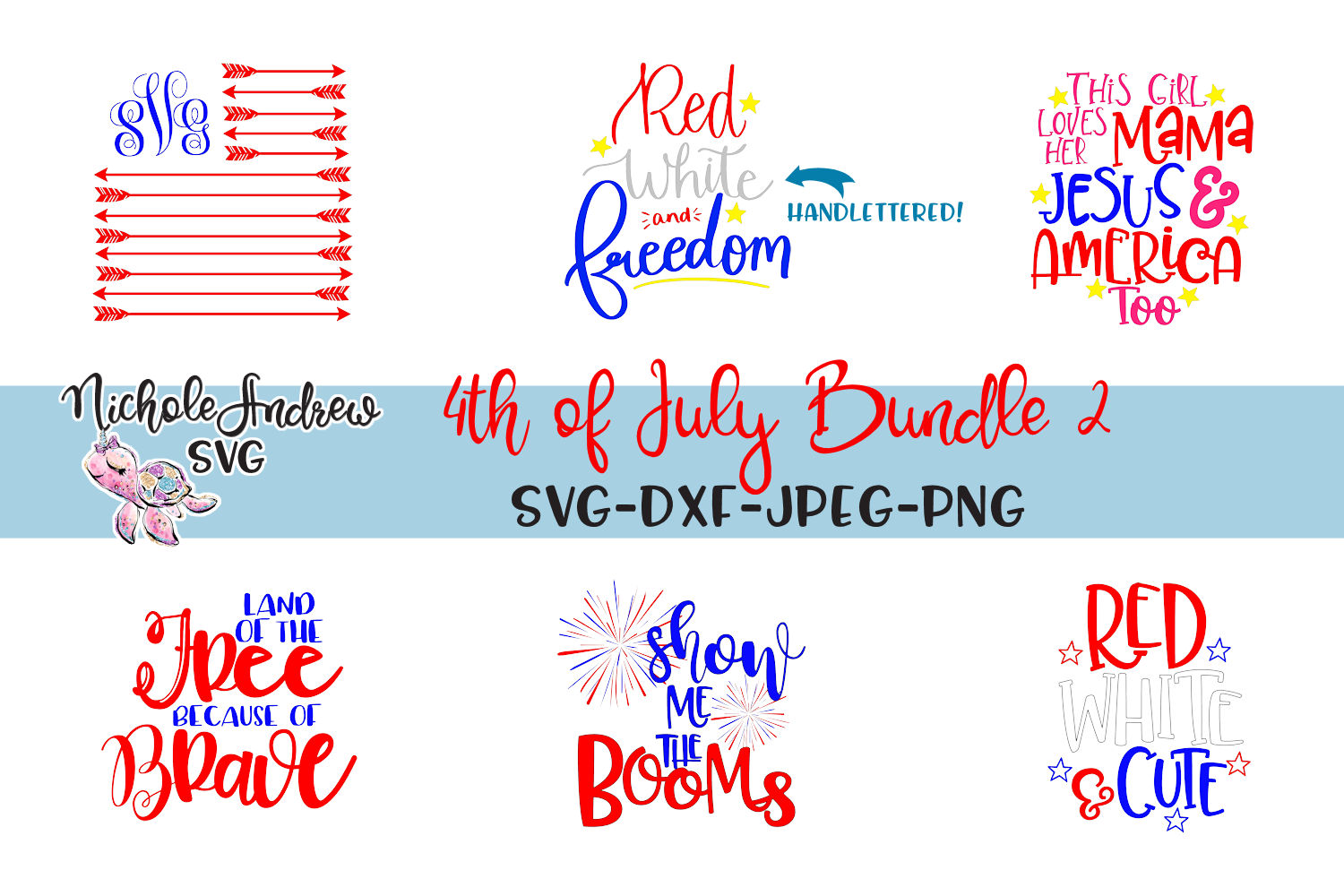 4th of July svg, SVG bundle, July 4th svg bundle ...