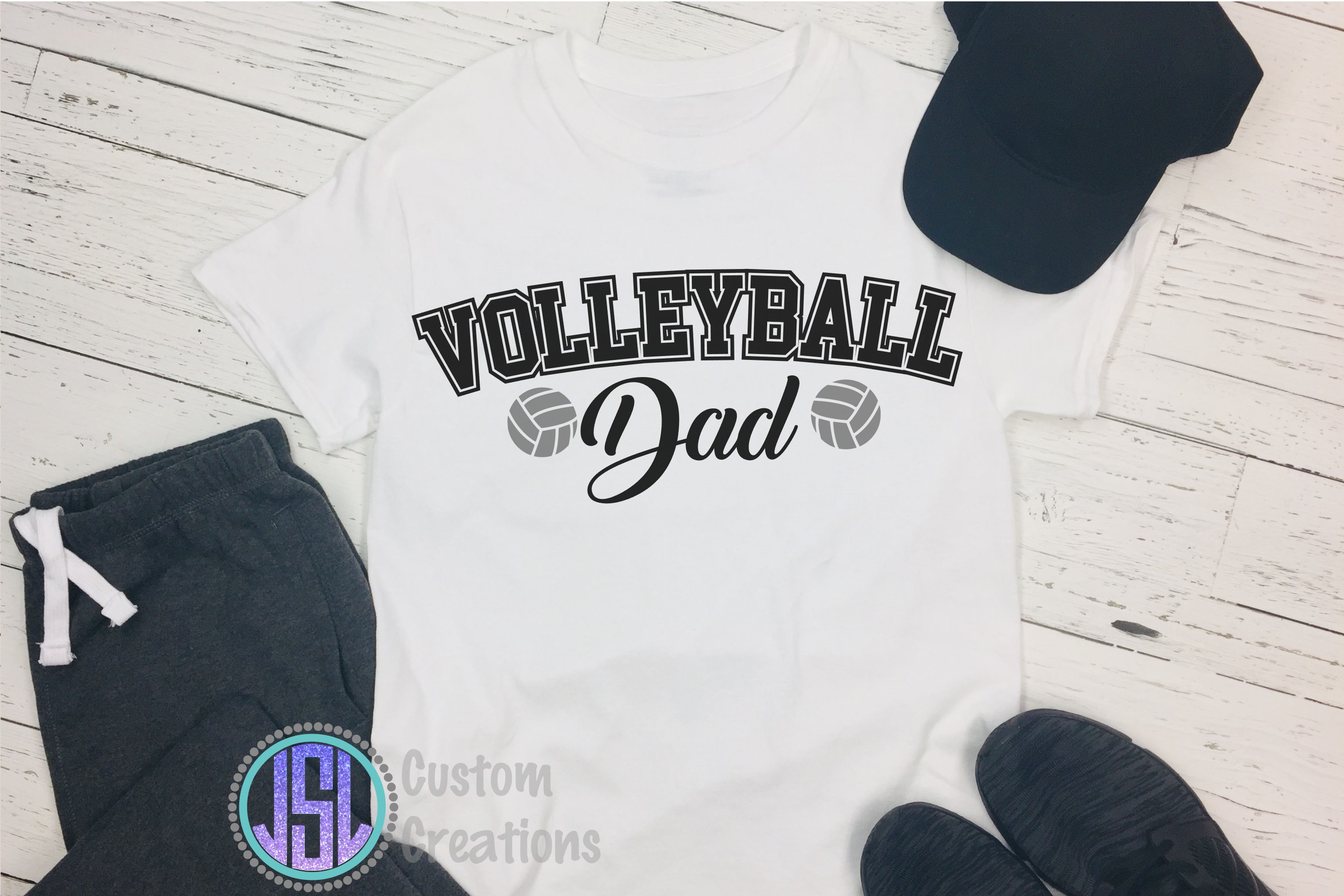 Download Volleyball Dad| SVG DXF EPS PNG Cut File