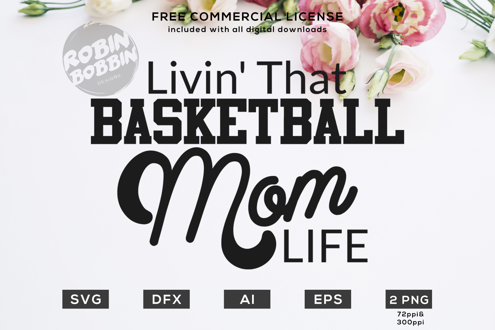 Download Livin' That Basketball Mom Life - Sport Mom SVG File