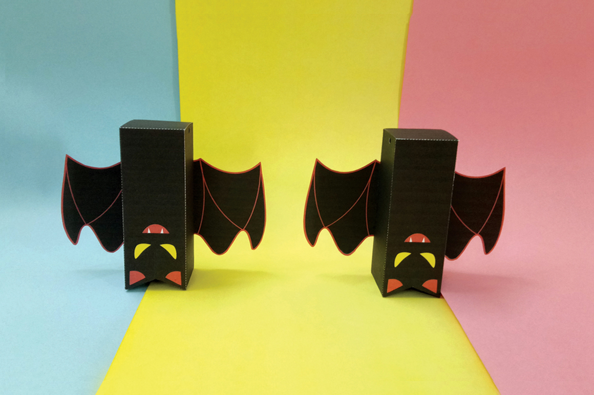DIY Halloween Bat favor - 3d papercraft (36760) | Printables | Design