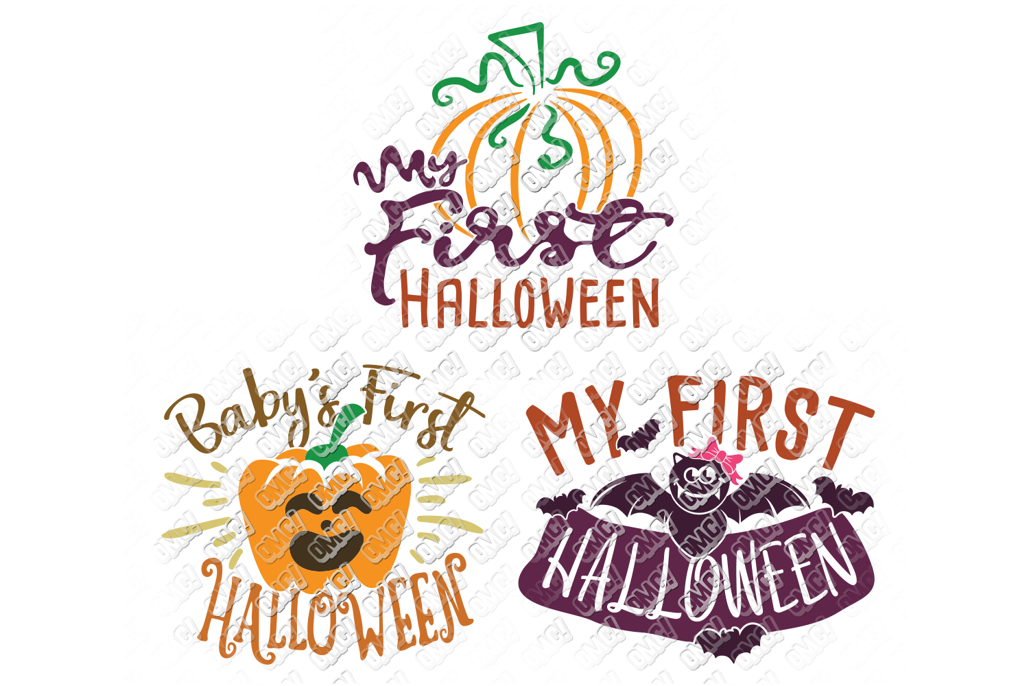 Download My First Halloween SVG in SVG, DXF, PNG, EPS, JPEG