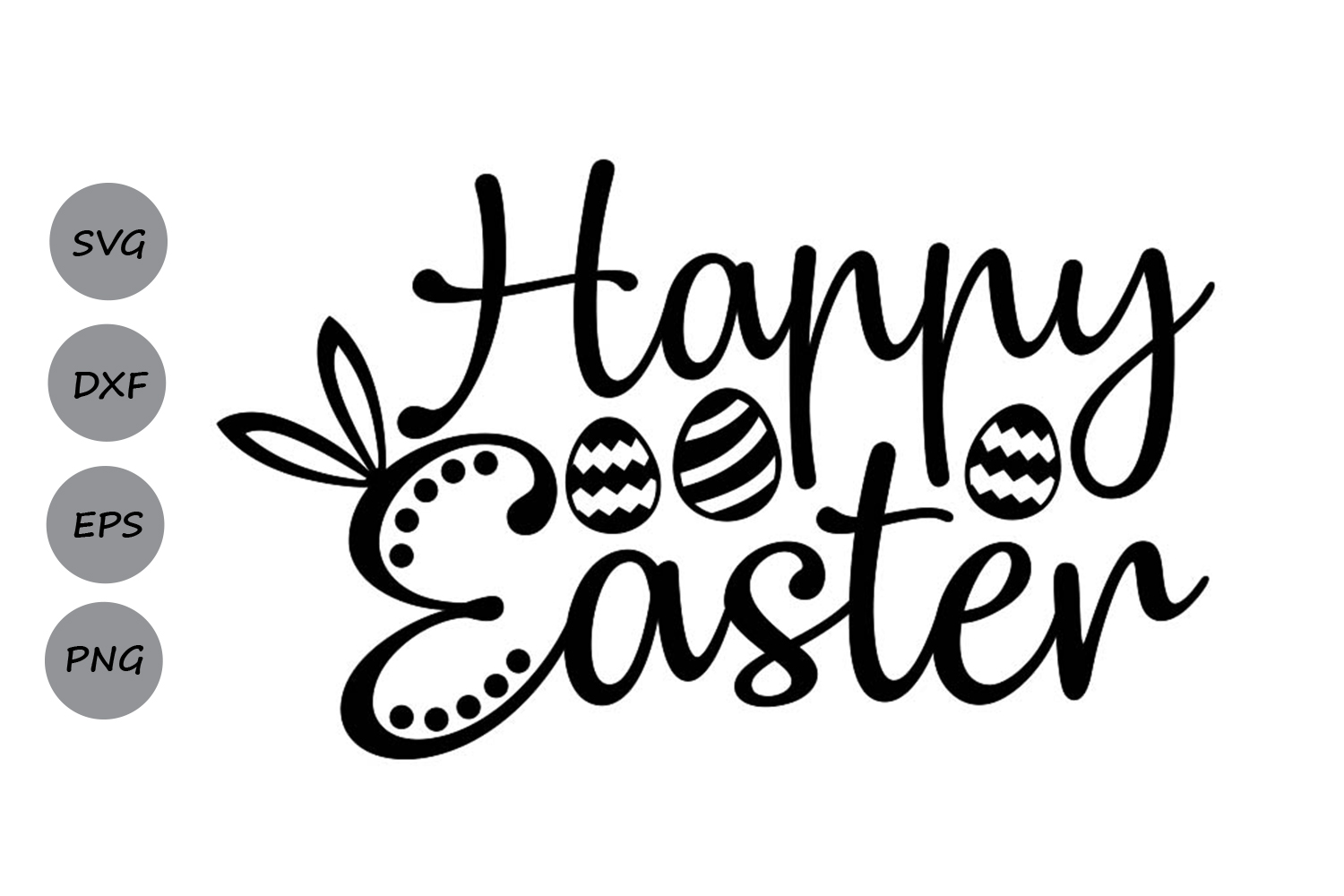 Happy Easter SVG, Easter svg, Jesus svg, Easter Bunny svg.