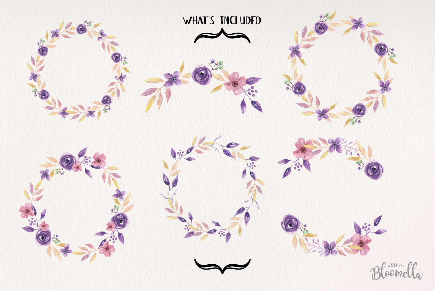 Download Lilac Frames Watercolor Floral Border Flowers Summer ...