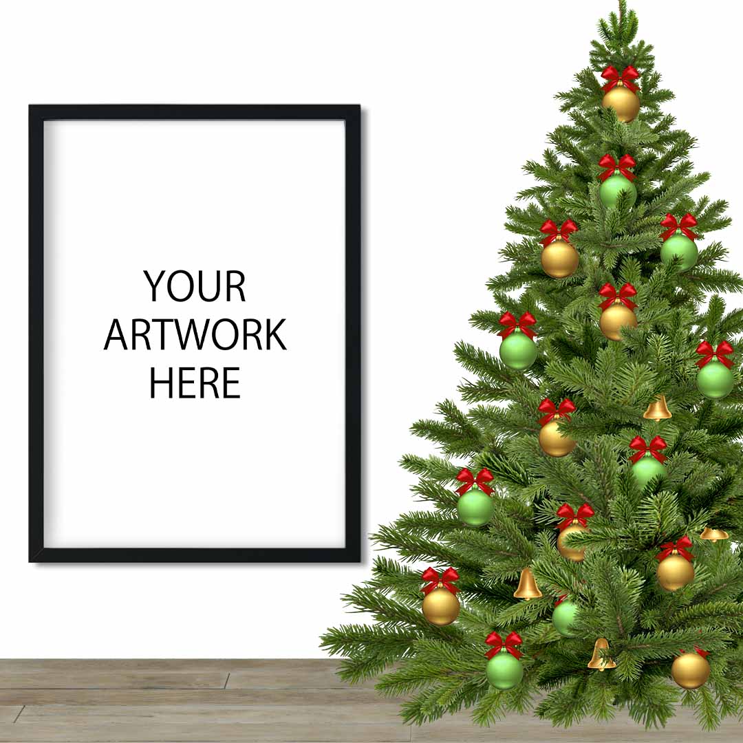 Download Christmas Mockup Frame for Etsy / Instagram