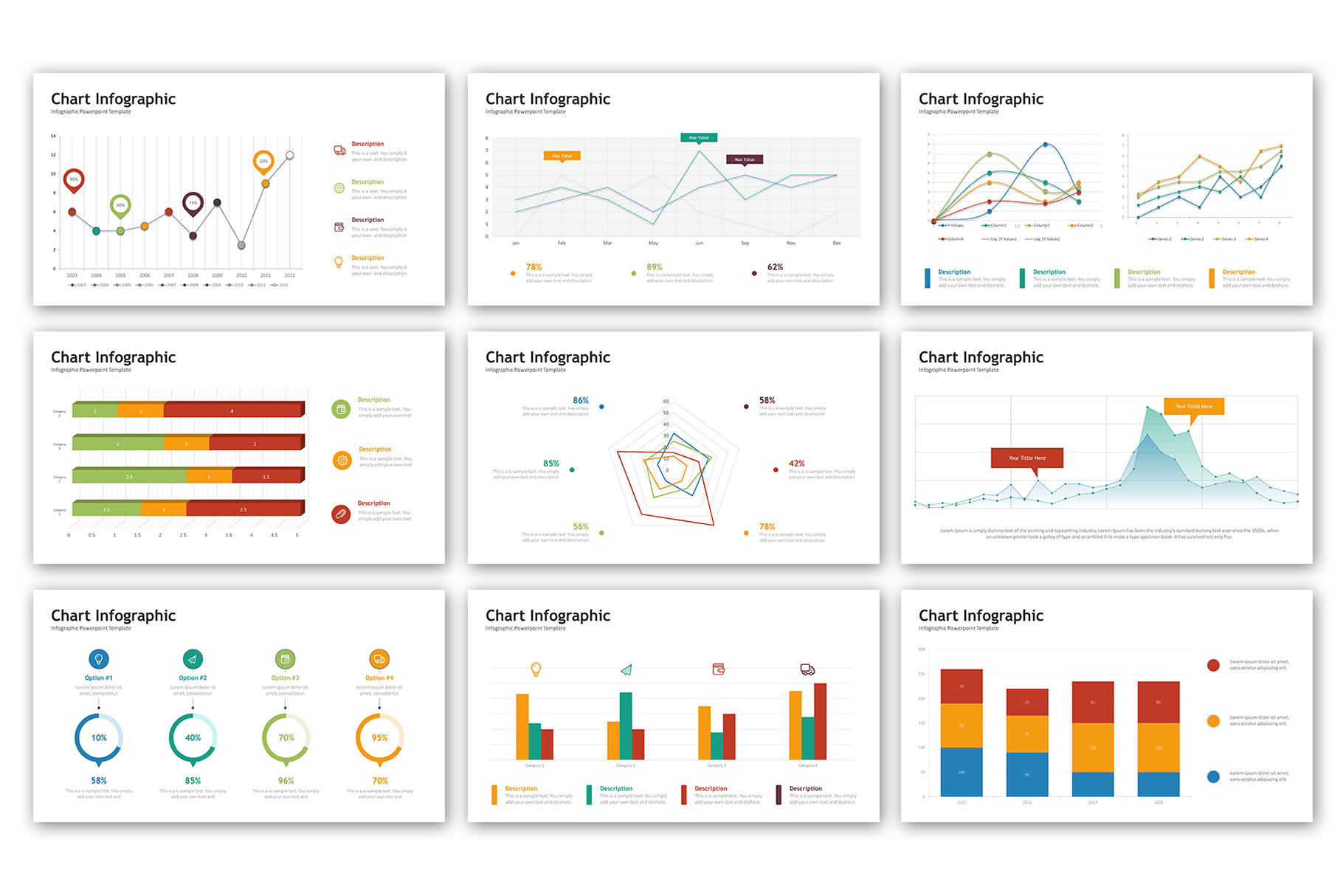 Chart Presentation - Infographic Template