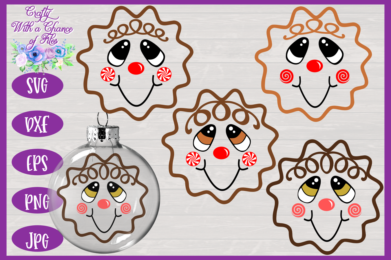 Download Gingerbread Man SVG | Christmas SVG | Ornament SVG | Decor ...