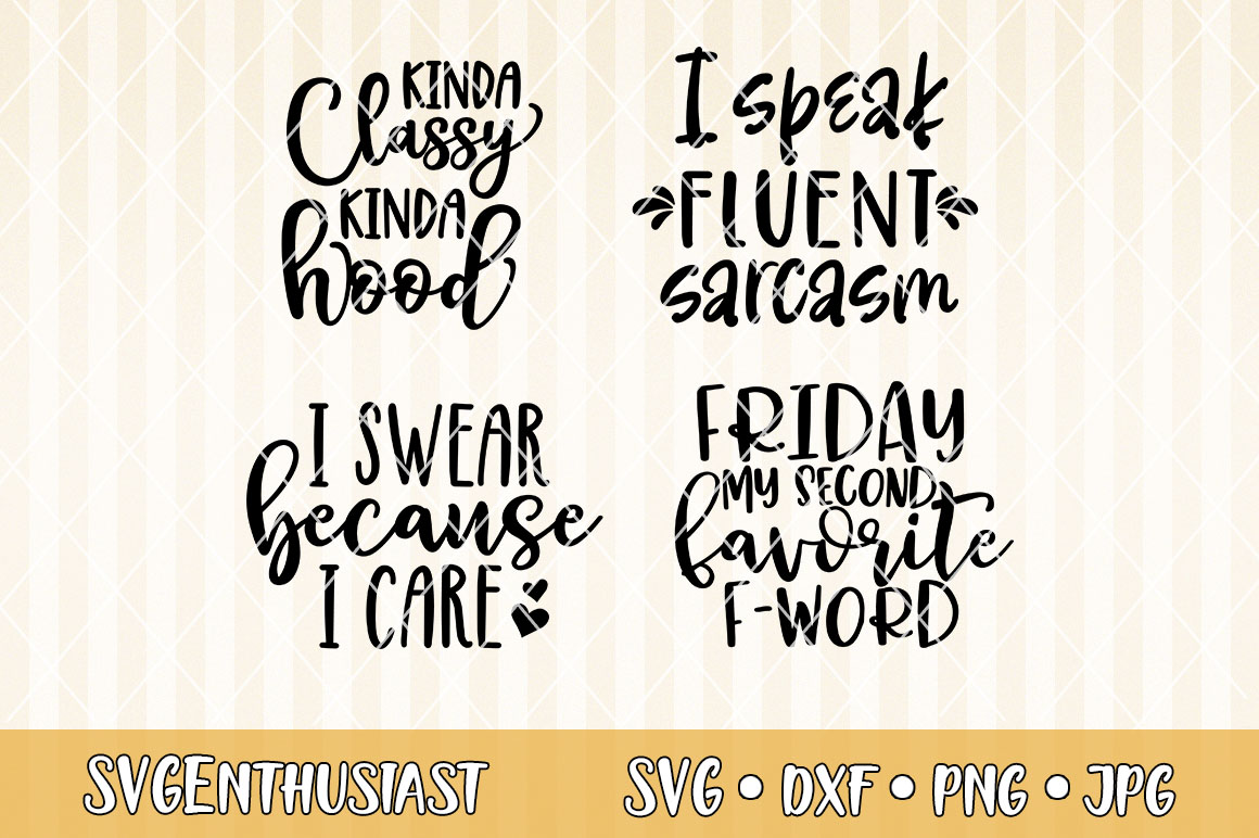 Download Funny - Sarcastic sayings bundle SVG cut file