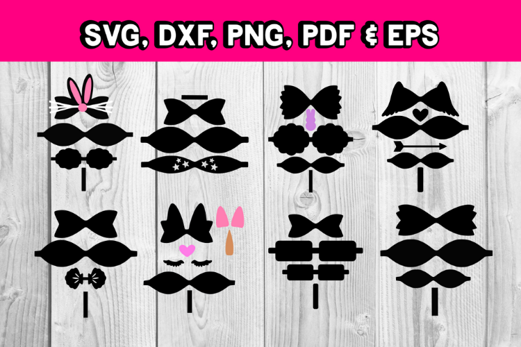 Download Hair bow template bundle #2 - hairbow svg files - diy bows