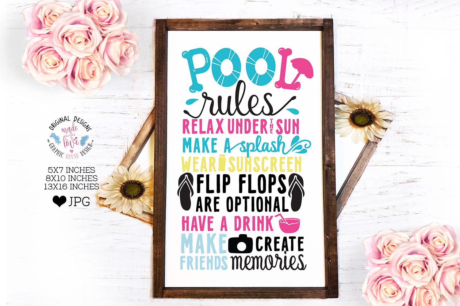 Pool Rules Printable