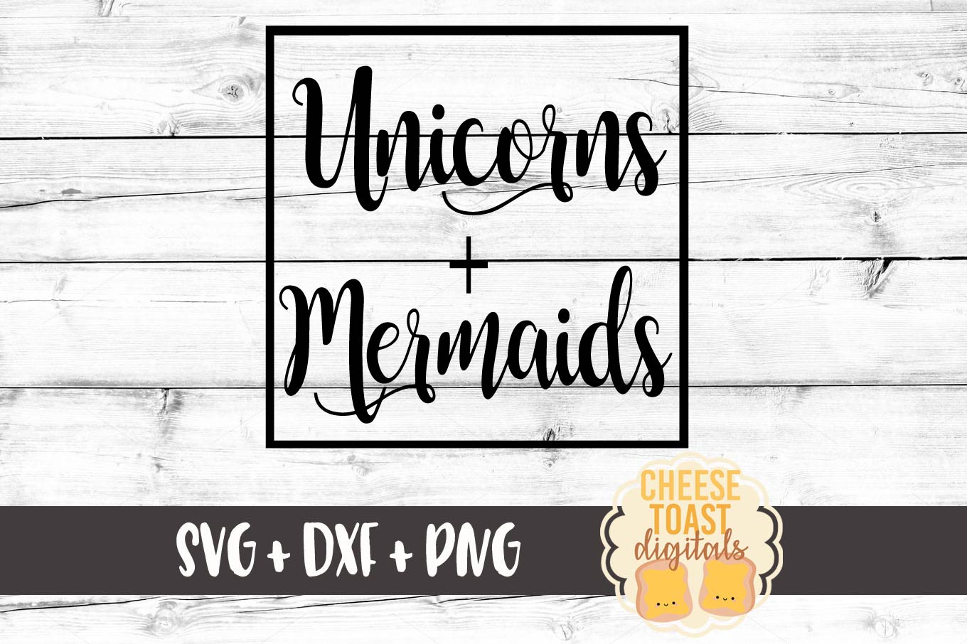 Download Unicorns & Mermaids - SVG PNG DXF Cut Files