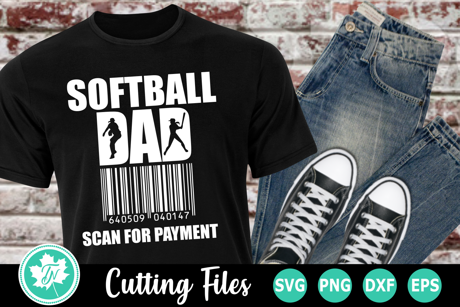 Download Softball Dad Scan for Payment - A Sports SVG Cut File