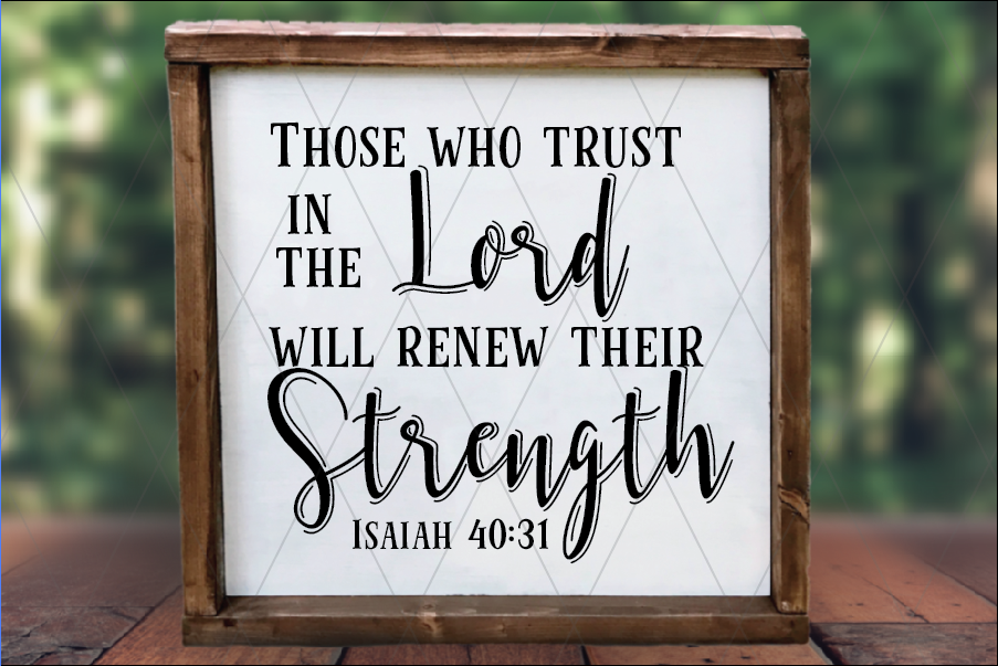 Bible Verse Isaiah SVG