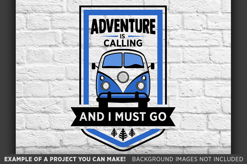 Download Adventure Is Calling And I Must Go SVG File - Camping Van ...