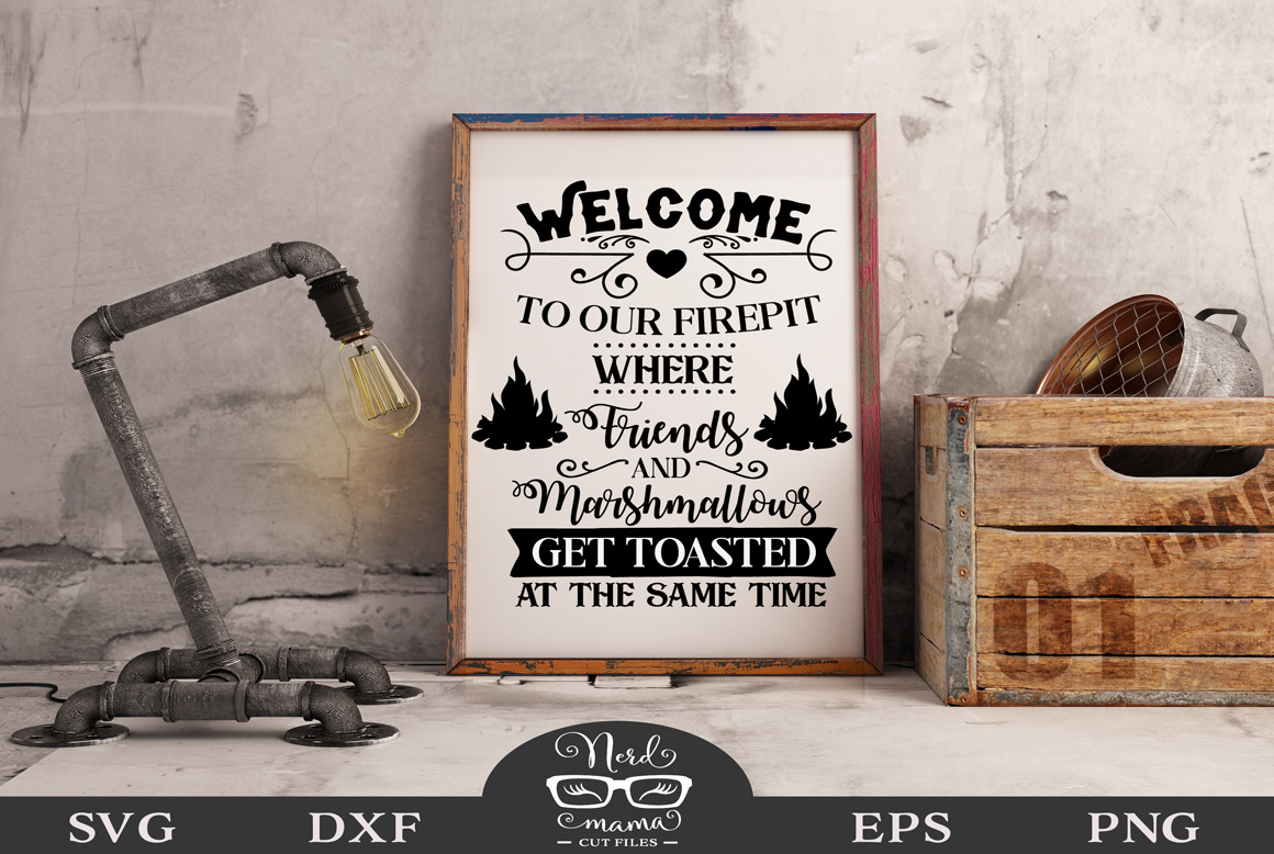 Welcome to our Firepit SVG cut file (87608) | Cut Files | Design Bundles