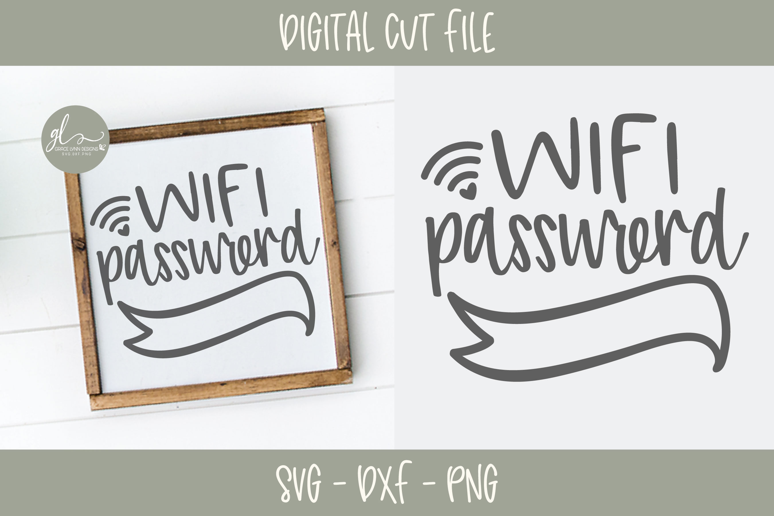 Download Wifi Password - SVG Cut File (261774) | SVGs | Design Bundles