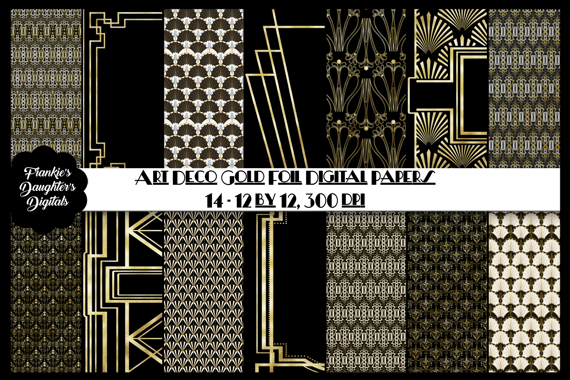 Art deco technology picture