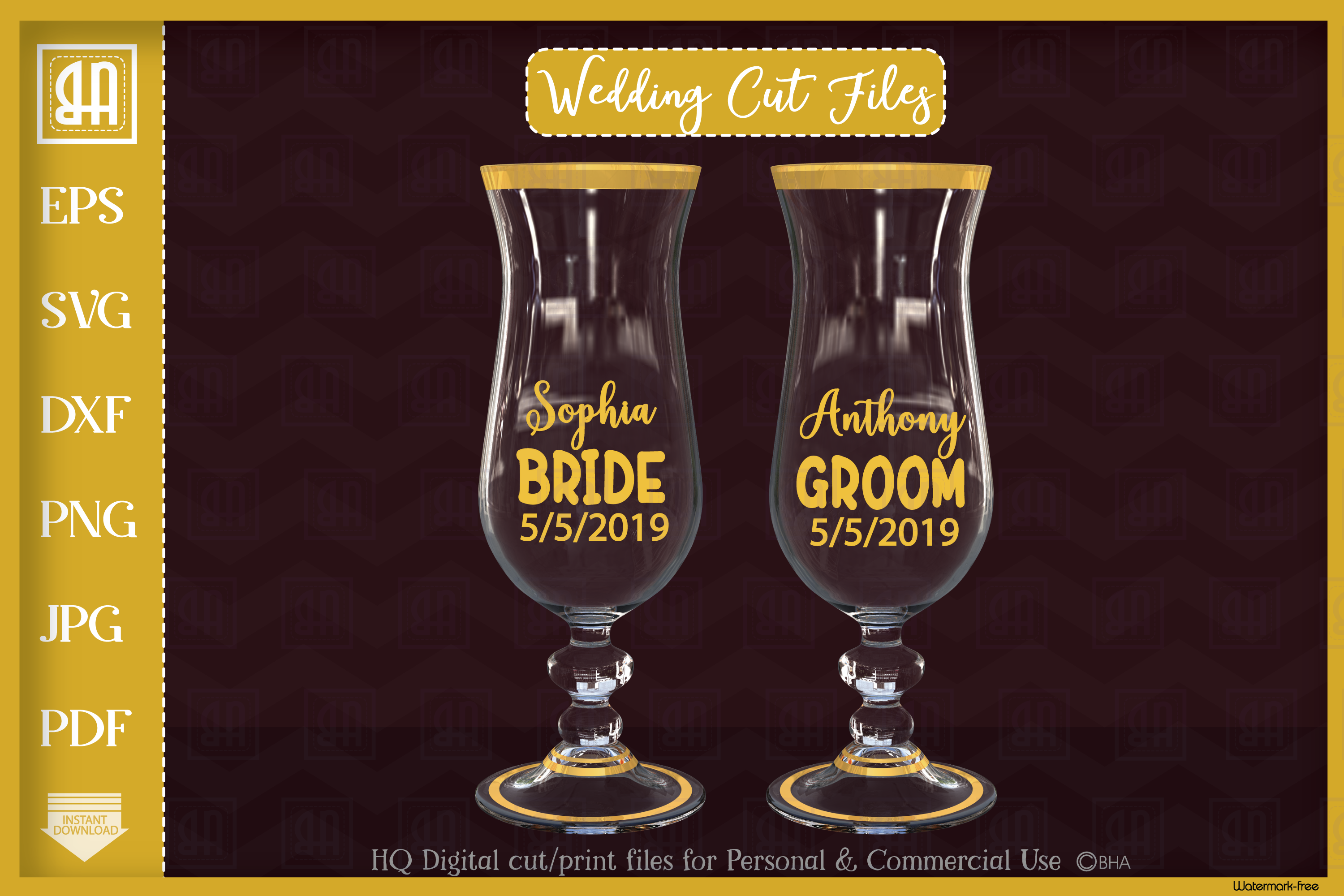 Download WEDDING SVG BUNDLE, BRIDE SVG, GROOM SVG