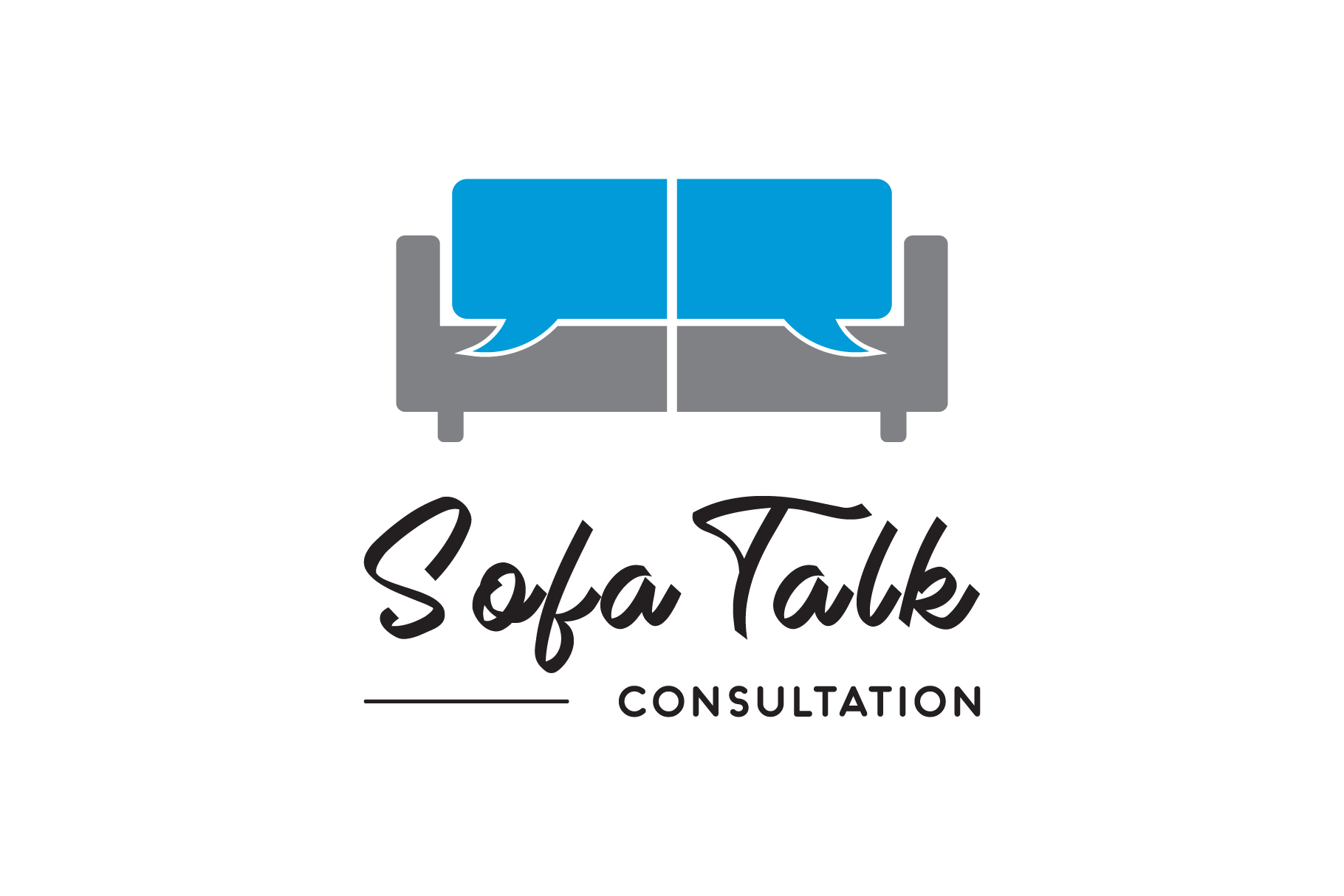 Sofa Talk Logo (321163) Logos Design Bundles